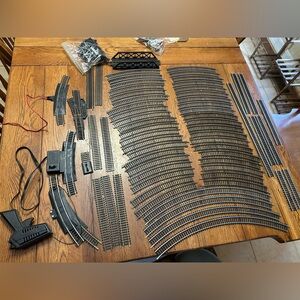 Vintage Bachmann HO Model Train Track Pieces and Bridge Set 48 Pieces Plus
